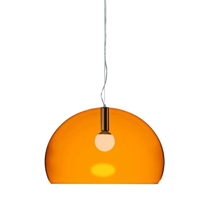 Kartell shop orange lamp